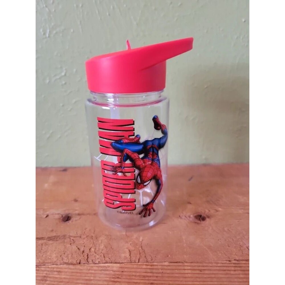 Spiderman Plastic Water Bottle